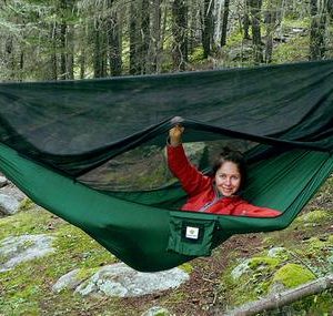 Camping Hammock with NoSeeUm Net